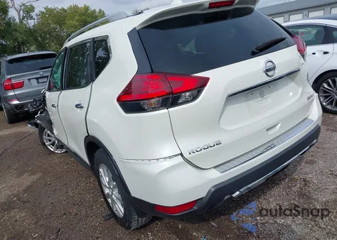 2017 Nissan Rogue Sv z USA, uszkodzony, nr VIN 5N1AT2MV3HC778635